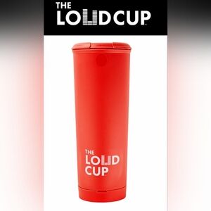 Vibrant Red Travel Tumbler